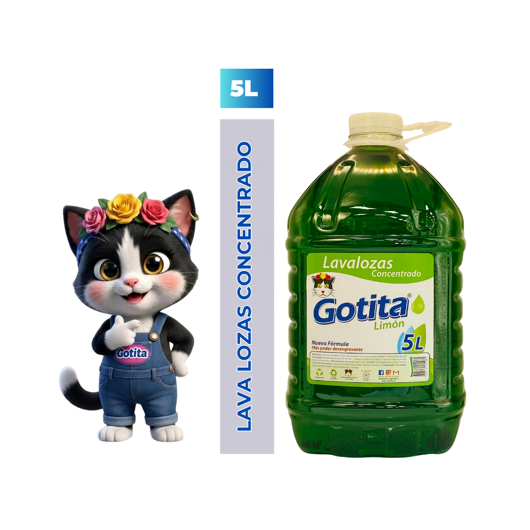 Lavalozas Gotita 5 litros